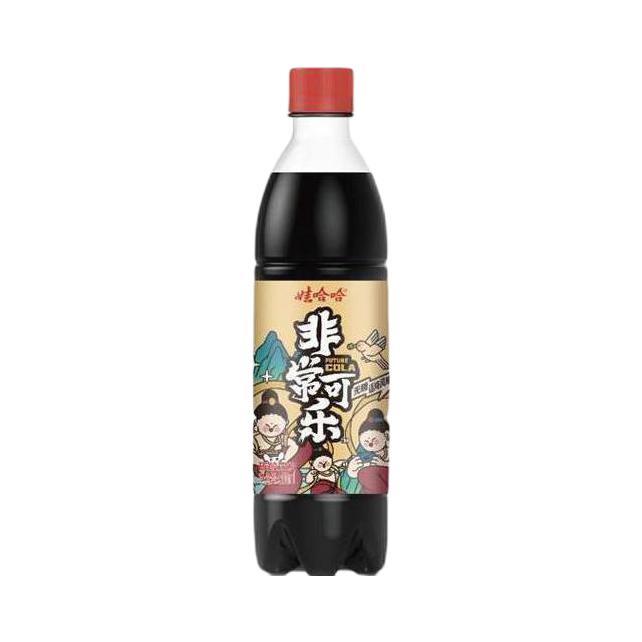 WAHAHA 娃哈哈 敦煌定制版 无糖 非常可乐组合装 4口味 500ml*4瓶（无糖人参味+无糖油柑味+无糖话梅味+无糖原味）