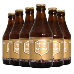 CHIMAY 智美 金帽 比利时金色艾尔啤酒 330ml*6瓶