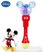 Disney 迪士尼 正版米奇泡泡棒网红吹泡泡机男女孩玩具 乐园同款米奇泡泡棒 红透
