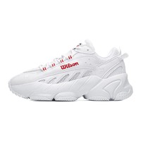 FILA 斐乐 HERITAGE-FHT系列 WILSON联名款 女子休闲运动鞋 F12W031133F-WT 白色 35.5