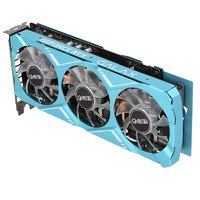  影驰 GALAX GeForce RTX 2060 金属大师 显卡 6GB 冰晶蓝