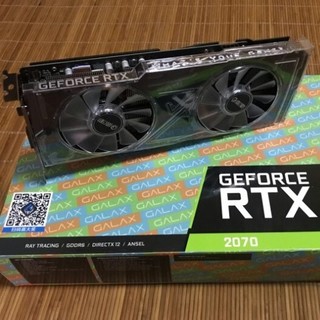 GALAXY 影驰 GeForce RTX 2070 星曜 显卡 8GB 黑色