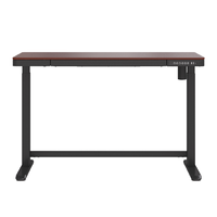 FitStand FE5M 电动升降电脑桌 胡桃色+雅黑