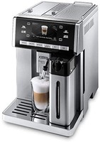 De'Longhi 德龙 PrimaDonna ESAM 6900.M 全自动咖啡机 带有牛奶系统，一键可选Cappuccino/Espresso，4.6寸(约11.68cm)TFT彩色显示屏，巧克力热饮功能，不锈钢机壳，银色