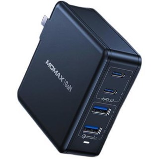 momax 摩米士 UM23 氮化镓充电器 双USB-A/双Type-C 100W 黑色