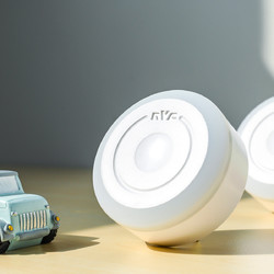 NVC Lighting 雷士照明 白月系列 EJTX9019 插电式小夜灯 0.6W 3000K 白色 开关款