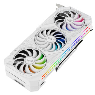 ASUS 华硕 STRIX-GeForce RTX 3070-O8G-WHITE-V2 LHR版 显卡 8GB 白色