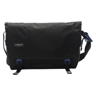 TIMBUK2 天霸 FLIGHT 男士单肩邮差包 TKB1080-2-8836 音速黑/蓝色 XS