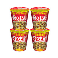 CUP NOODLES 合味道 方便面 五香牛肉风味 77g*4杯