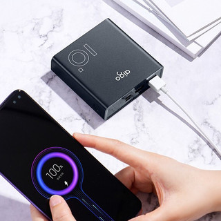 aigo 爱国者 OL10000 移动电源 白色 10000mAh Type-C/Micro-B 2.1A 快充