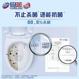 DOMESTOS 蓝多霸 洁厕灵马桶清洁剂洁厕啫喱除臭神器600g多组套