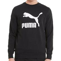 PUMA 彪马 CLASSICS 男子运动卫衣 531366-01 黑色 M