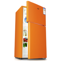 PLUS会员：AUX 奥克斯 BCD-35K118L 直冷双门冰箱 35L 橙色