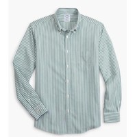 限新用户：Brooks Brothers 男士条纹长袖衬衫