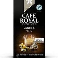 CAFÉ DU CYCLISTE 咖啡厅皇家香草风味版 Nespresso 兼容铝制咖啡豆荚，0.05 千克