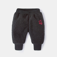 懿琪宝贝 婴儿休闲裤 黑色