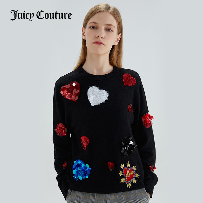 Juicy Couture 橘滋 JCWE9WI62041 女士羊毛毛衣