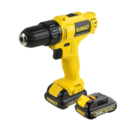 DEWALT 得伟 DCD700CK2-A9 充电式电钻起子 2x1.3Ah电池套装