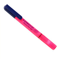 STAEDTLER 施德楼 264-23 单头荧光笔 玫红 单支装