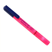 STAEDTLER 施德楼 264-23 单头荧光笔 玫红 10支装