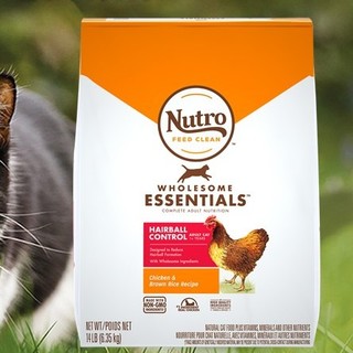 Nutro 美士 全护营养系列 鸡肉糙米成猫猫粮 6.35kg