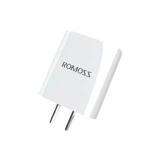 ROMOSS 罗马仕 AC20T 手机充电器 USB-A/Type-C 20W 白色+Type-C转Lightning 数据线 1.5m 白色 两条装