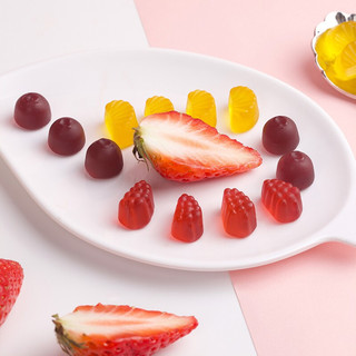 旺仔QQ糖草莓味20g*20包 水果软糖橡皮糖 零食