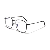 佐川 vintage系列 CD015 纯钛眼镜框+高清平光防蓝光镜片