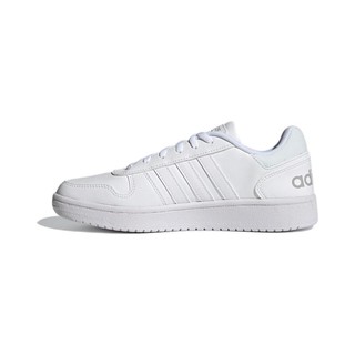 adidas NEO Hoops 2.0 女子休闲运动鞋 FY6024 白色 37