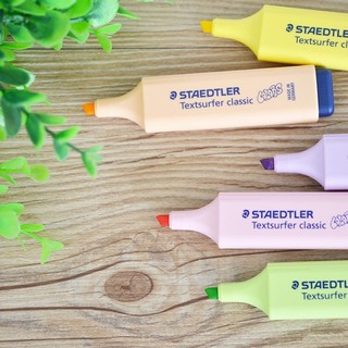 STAEDTLER 施德楼 364 C210 单头荧光笔 胭脂红 10支装