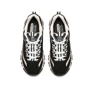 SKECHERS 斯凯奇 D'lites 1.0 女子休闲运动鞋 149463/BKW 黑色/白色 39.5