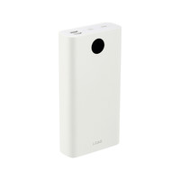 京东京造 JZ1237 移动电源 白色 30000mAh Type-C/Micro-B 22.5W 双向快充