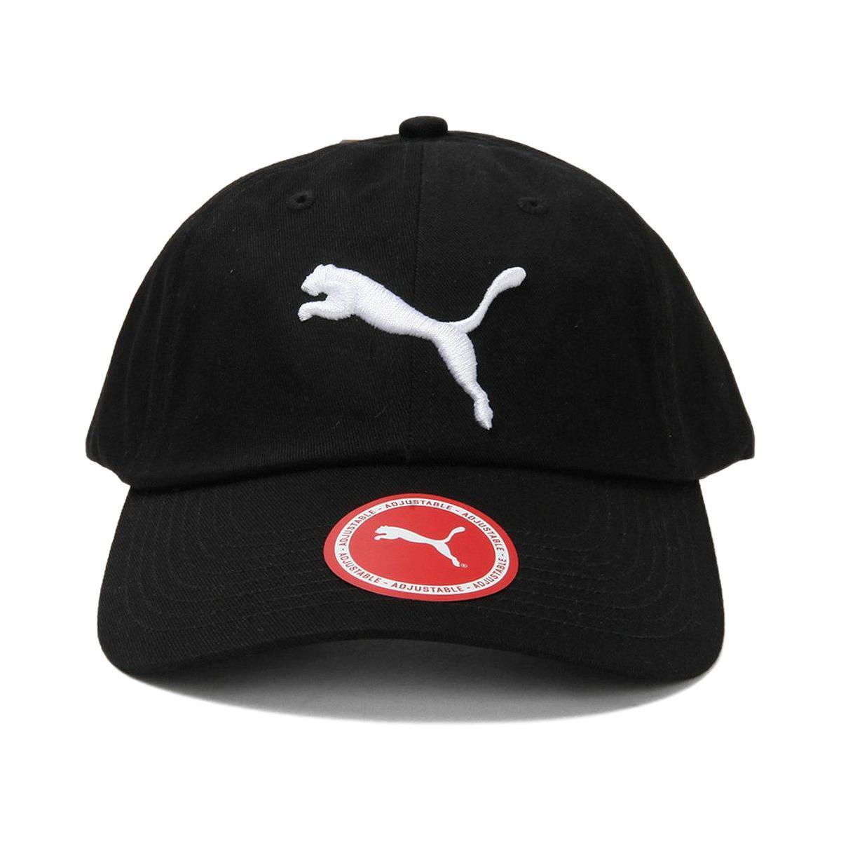 puma 彪马 ess cap 中性运动棒球帽 052919-01 黑色 f码