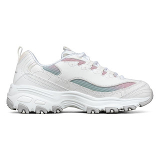 SKECHERS 斯凯奇 D'lites 1.0 女子休闲运动鞋 149253/WMLT 白色/多彩色 37