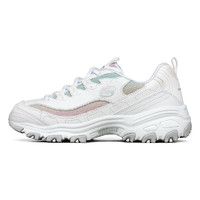 SKECHERS 斯凯奇 D'lites 1.0 女子休闲运动鞋 149253/WMLT 白色/多彩色 37