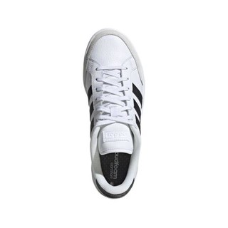 adidas NEO Grand Court SE 中性休闲运动鞋 FW3277 白/米白/黑 36.5
