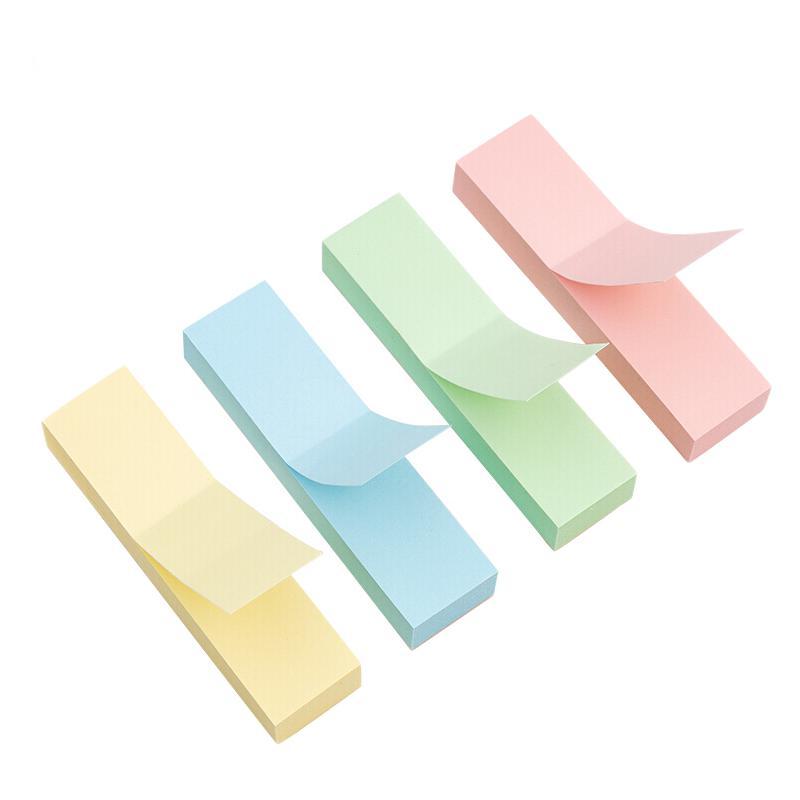 m&g 晨光 文具76*19mm/100页便利便签条百事贴 4条装ys-13