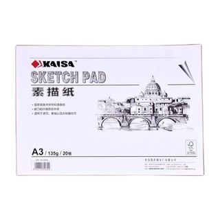 KAISA 凯萨 KS-90302 绘画用纸 A2 135g 20张