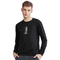 CAMEL 骆驼 男子运动卫衣 D92D9Q224287 黑色 XL