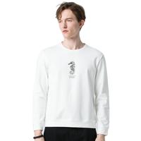 CAMEL 骆驼 男子运动卫衣 D92D9Q224287 米白 XL