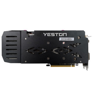 yeston 盈通 RX 5500 XT 8G D6 游戏高手 OC 显卡 8GB 黑紫色