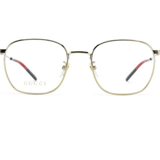 GUCCI 古驰&ZEISS 蔡司 GG06810 金色金属眼镜框+1.67折射率 防蓝光镜片