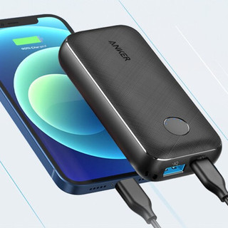 Anker 安克 A1246 升级款 移动电源 黑色 10000mAh Type-C 22.5W 双向快充