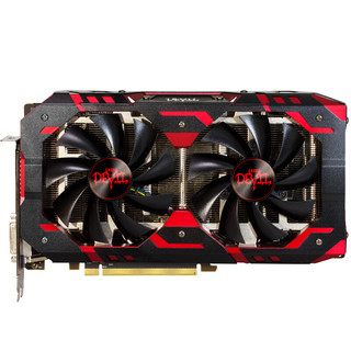 DATALAND 迪兰 DEVIL RX 590 8G V2 显卡 8GB 黑红色