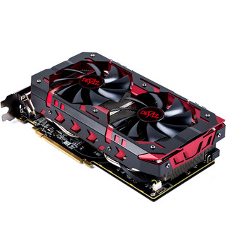 DATALAND 迪兰 DEVIL RX 590 8G 显卡 8GB 黑红色