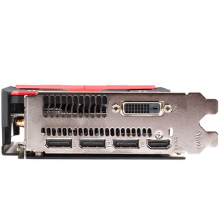 DATALAND 迪兰 RX 580 2048SP 4G X-Serial 战将 显卡 4GB 黑红色