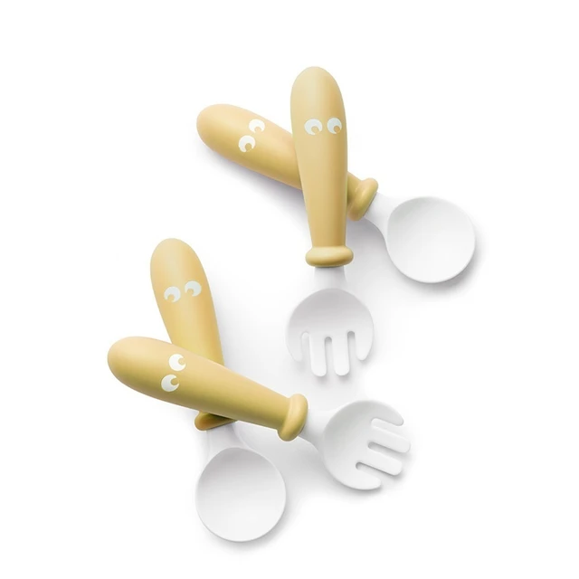 BABYBJÖRN 07306 儿童大眼萌叉勺套装