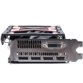 DATALAND 迪兰 RX 580 2048SP 8G X-Serial 战神 显卡 8GB 黑红色