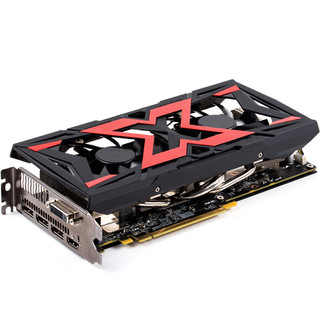 DATALAND 迪兰 RX 580 2048SP 8G X-Serial 战神 显卡 8GB 黑红色