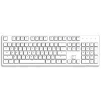 ROYAL KLUDGE G987 104键 有线机械键盘 白色 Cherry黑轴 无光